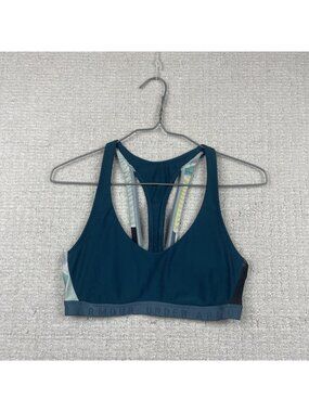 Under Armour Women’s Sports Bra Fitted Racerback Padded Athletic Training Read